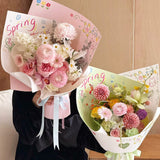 Load image into Gallery viewer, 20pcs Hand-Drawn Spring Floral Wrap Paper (35x50cm)