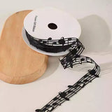 Load image into Gallery viewer, Musical Note Shaped Ribbon (3cmx10Yd)