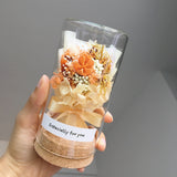 Load image into Gallery viewer, Mini Preserved Flower Bouquet Wish Bottle