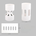mini white 20pcs