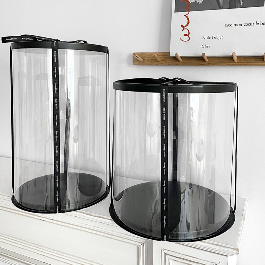 2pcs Tall Round Flower Arrangement Boxes