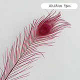 Load image into Gallery viewer, Peacock Feather for Bouquet Decoration Pack 5