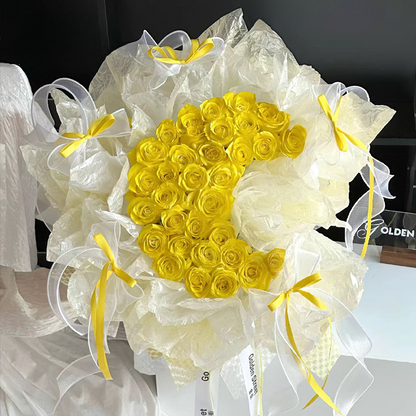 Crescent Moon Floral Arrangement Frame (3 Sets)