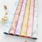 Load image into Gallery viewer, 20pcs Vintage Butterfly Bouquets Wrap Paper (57x57cm)