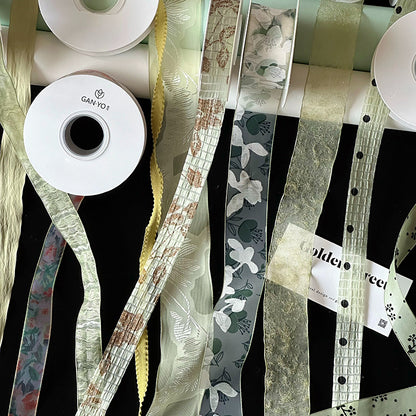 Springtime Soft Green Series Florists Ribbon