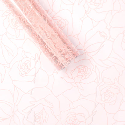 20pcs Clear Rose Cellophane Bouquet Wrap (58x58cm)