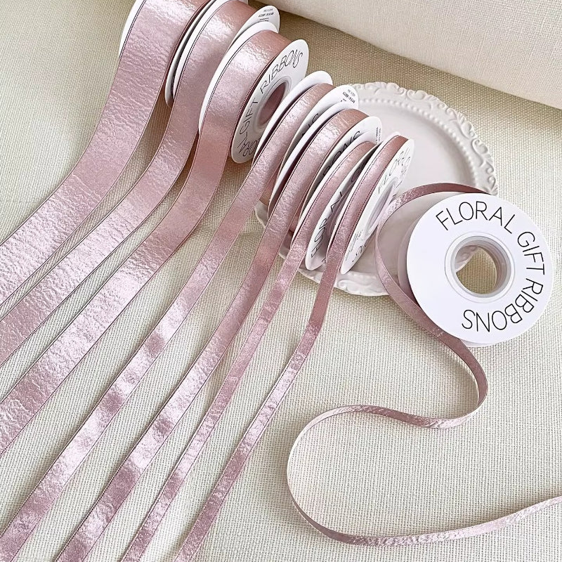 Premium Rose Gold Shimmer Ribbon