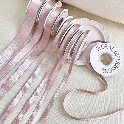 Premium Rose Gold Shimmer Ribbon