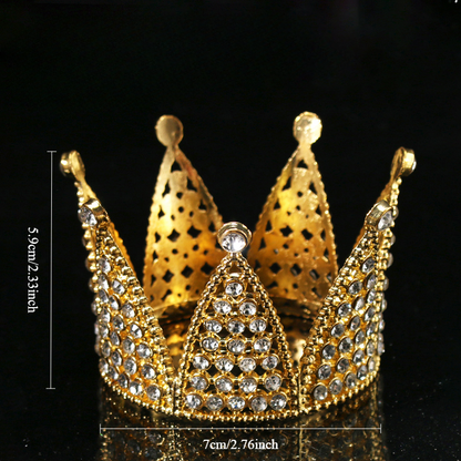 Plastic Crown for Bouquets Decoration Pack 10