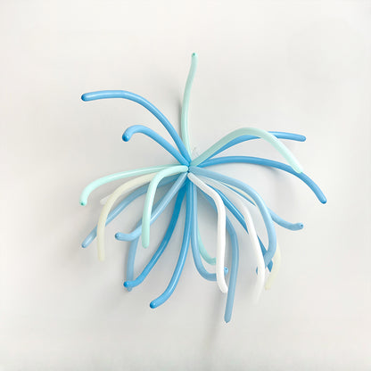 Colorful Firework Skinny Long Balloons Kit