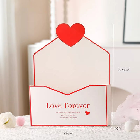 10pcs Valentine’s Day Envelope Flower Box