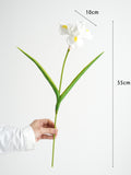 Load image into Gallery viewer, Real Touch Artificial Iris Flower 55cmH