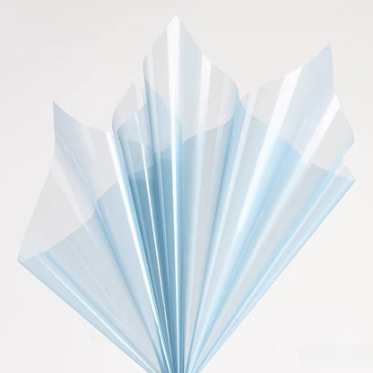 20pcs Colored Clear Cellophane Wrap Sheet (58x58cm)
