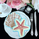 Load image into Gallery viewer, 40-Pack Sea Star Shell Napkins for Parties