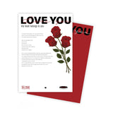 Load image into Gallery viewer, 20pcs Red Rose Valentine&#39;s Day Bouquet Paper (35x50cm)