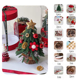 Load image into Gallery viewer, Mini Christmas Tree DIY Kit with Ornaments