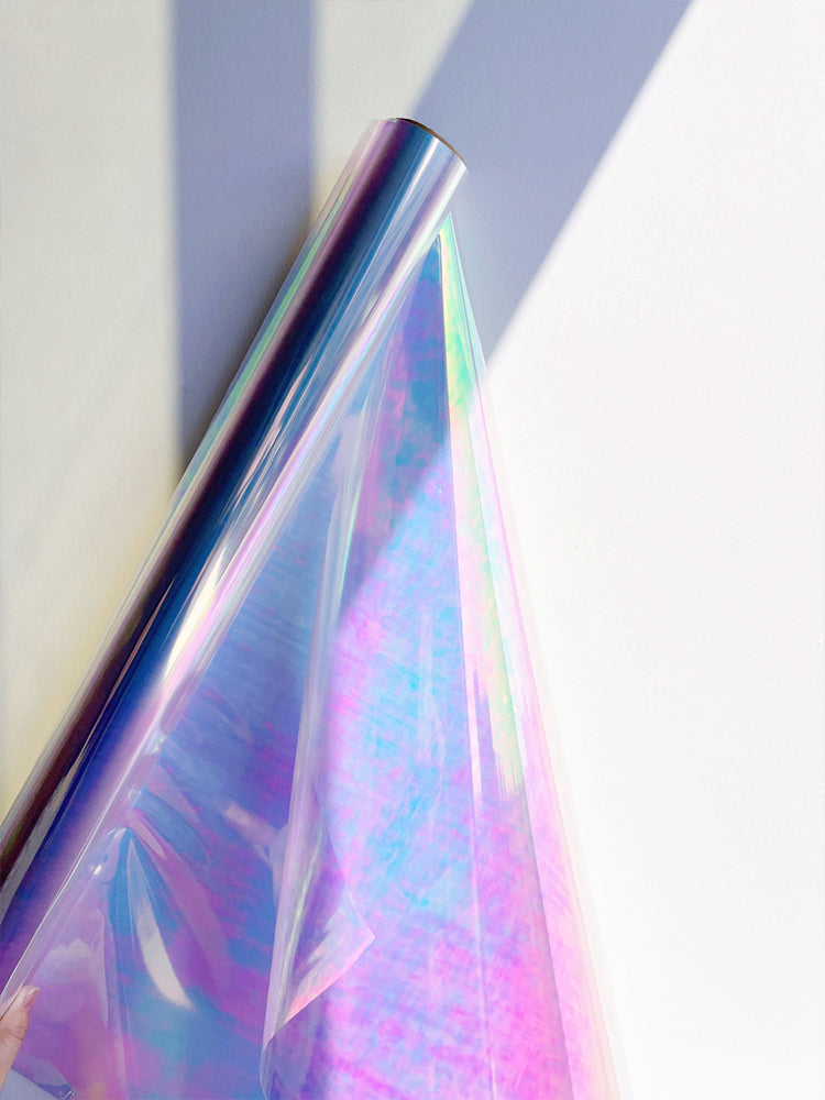 Iridescent Bouquet Wrap Cellophane Roll (56cmx10Yd)