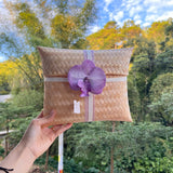 Load image into Gallery viewer, Small Square Hand-Woven Bamboo Gift Box