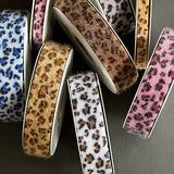 Load image into Gallery viewer, Leopard Print Plush Ribbon (2.5cmx10Yd)