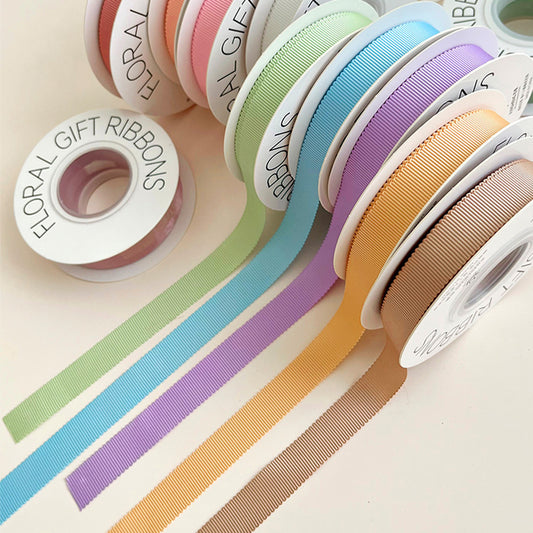 Spring Bright Color Florist Ribbon (16mmx12Yd)
