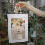 Load image into Gallery viewer, 10pcs Floral Gift Bags with Transparent Windows