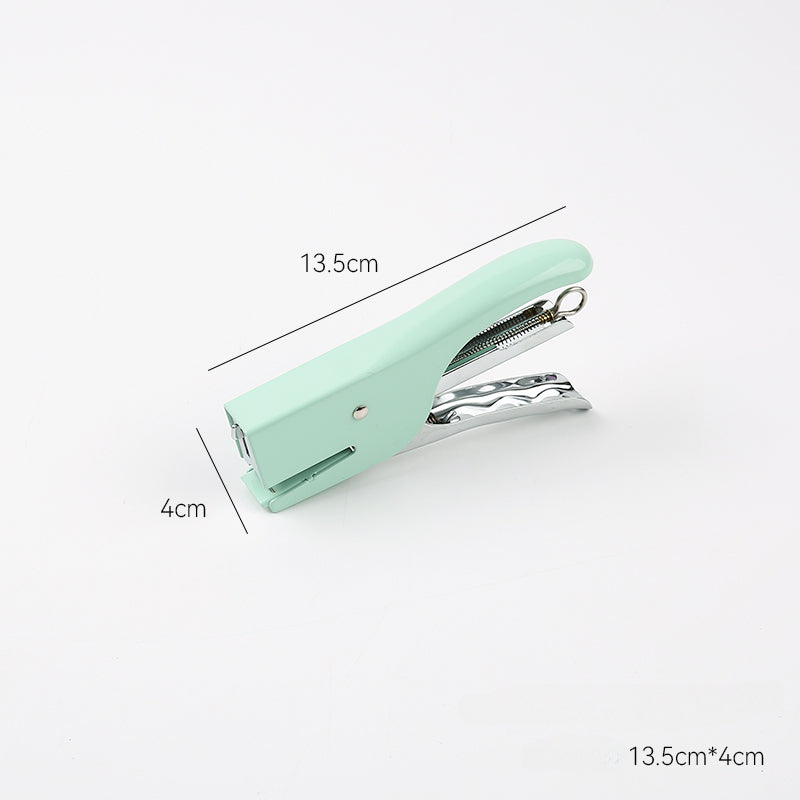 Macaron Color Stapler Tape Dispenser Hole Puncher