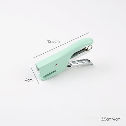Macaron Color Stapler Tape Dispenser Hole Puncher
