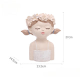 Load image into Gallery viewer, Fairy Girl Resin Succulent Planter