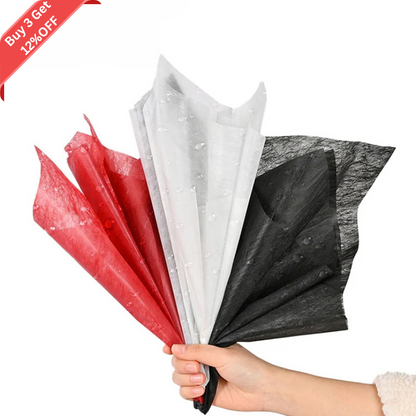 Paquet de 40 feuilles de papier de soie imperméable pour fleuriste (45x60 cm)