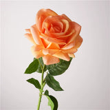 Load image into Gallery viewer, Real Touch Ocean Song Rose Stem (67cm)