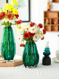 Load image into Gallery viewer, Emerald Modern Glass Vase for Centerpiece