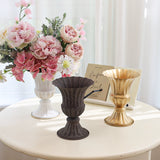Load image into Gallery viewer, Vintage Detachable Metal Trumpet Vase