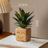 Load image into Gallery viewer, Smiling Artificial Mini Succulents