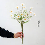Load image into Gallery viewer, Faux Silk Cosmos Flower Bouquet (5 Stems)