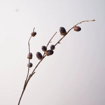 29" Realistic Faux Autumn Acorn Branch