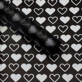 Load image into Gallery viewer, 20pcs Heart Patterned Bouquet Cellophane Wrap (57x57cm)