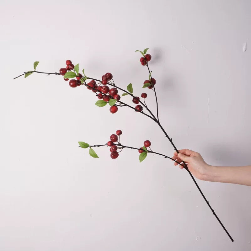 Tige de branche de pommetier artificiel de 40 po