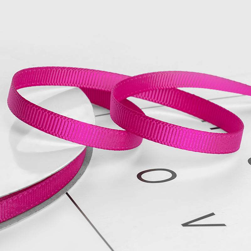 Solid Color Grosgrain Ribbon (6mmx100Yd)