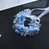 Load image into Gallery viewer, Preserved Flower Wedding Wrist Corsage