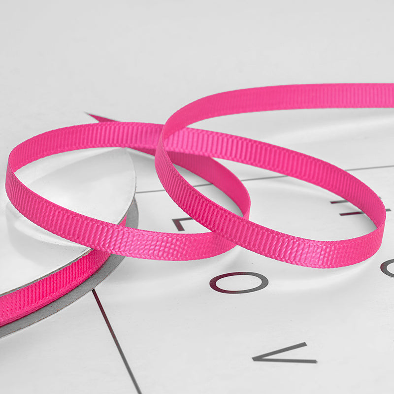 Solid Color Grosgrain Ribbon (6mmx100Yd)