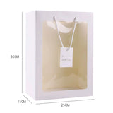 Load image into Gallery viewer, 10pcs Floral Gift Bags with Transparent Windows