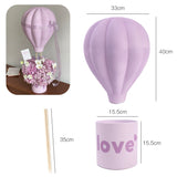 Load image into Gallery viewer, Hot Air Balloon Flower Bouquet Box DIY Kit