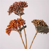 Load image into Gallery viewer, 15" Artificial Autumn Hydrangea Berry Stem