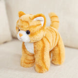 Load image into Gallery viewer, Soft Stuffed Standing Kitty Plush Toy (18cm)