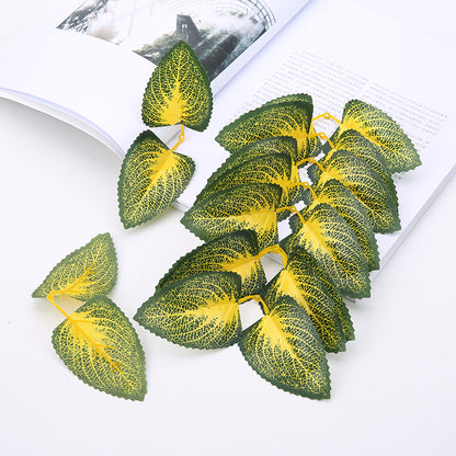 30pcs Artificial Autumn Leaves for Decoration