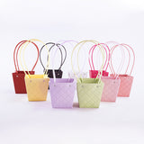 Load image into Gallery viewer, 10pcs Diamond Embossed Trapezoid Flower Bags