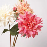 Load image into Gallery viewer, 2-Head Lifelike Faux Silk Dahlia Spray (60cm)