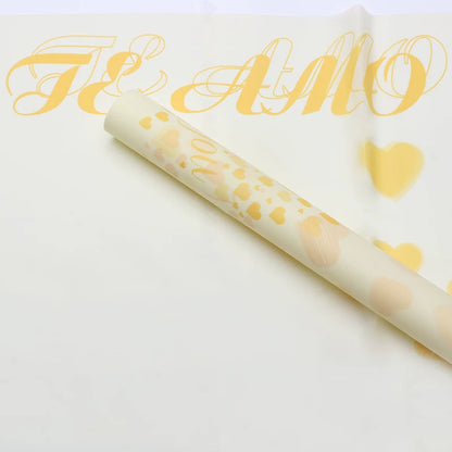 20pcs Love Declaration Cellophane Wrap (57x57cm)