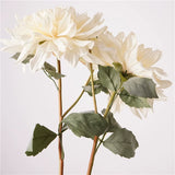 Load image into Gallery viewer, 2-Head Lifelike Faux Silk Dahlia Spray (60cm)