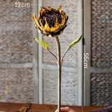 Load image into Gallery viewer, Artificial Dried Sunflower Fall Decoration